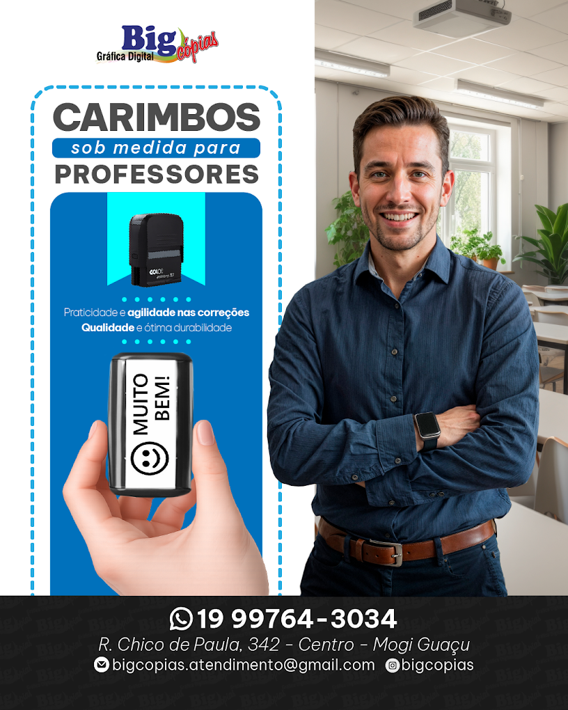 Carimbos personalizados
